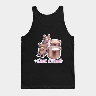 cat chef Tank Top